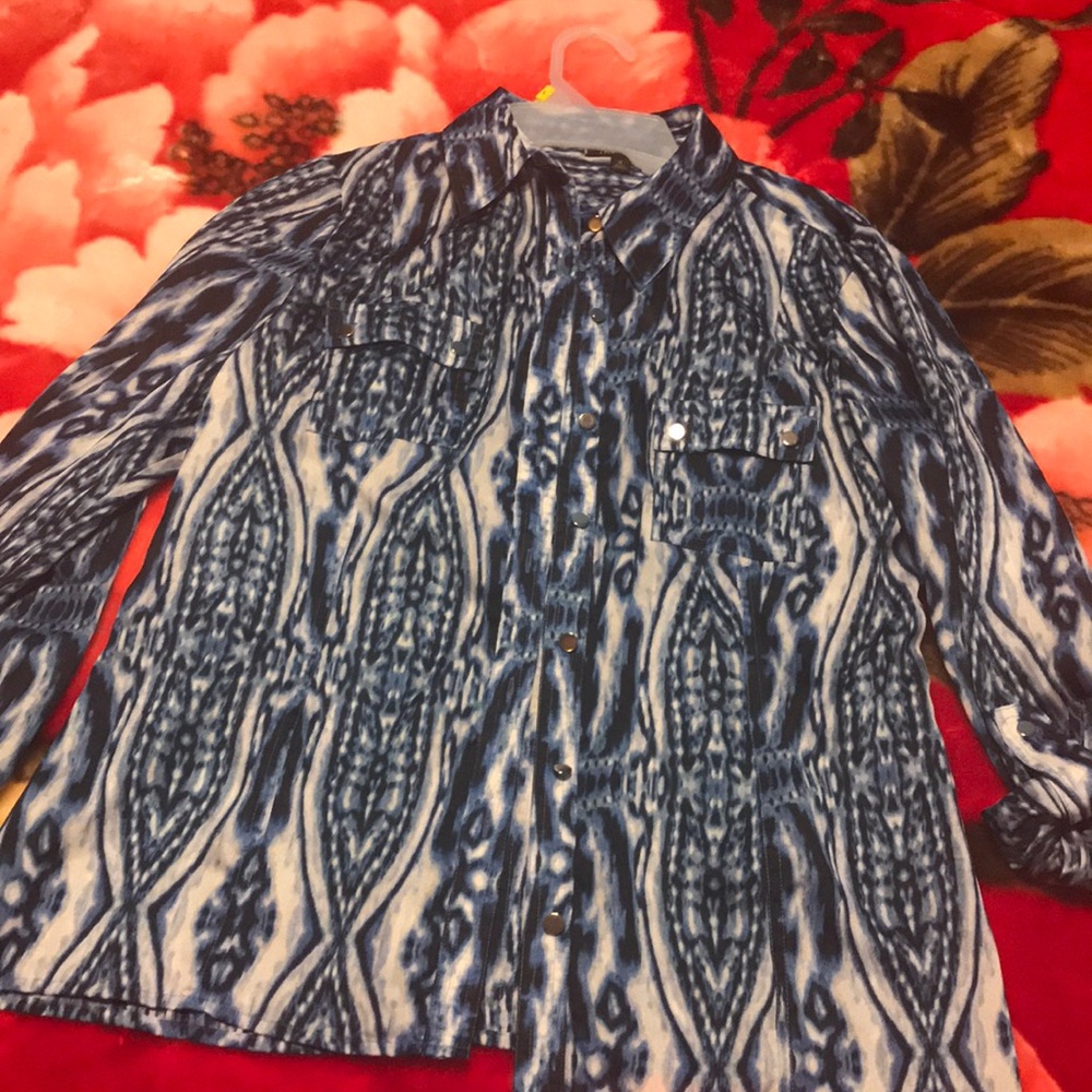 Blue blouse